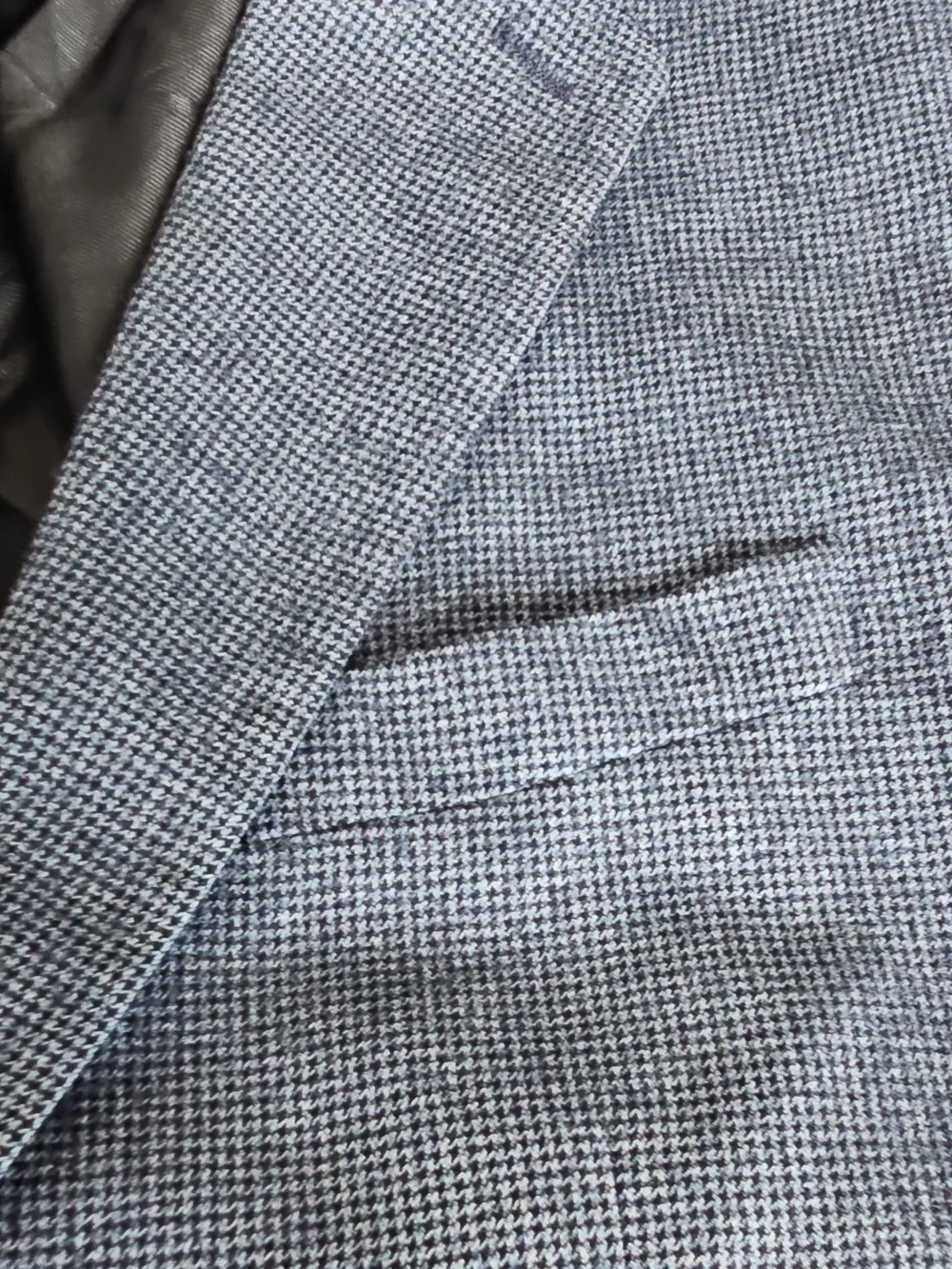 Banana Republic Men's Dark Blue Single-Button Sport Coat